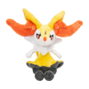 Officiële Pokemon center Pokemon fit knuffel Braixen 17cm 